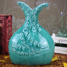 玉釉生輝，菊韻悠然 歐式簡(jiǎn)約風(fēng)立體菊花小口花瓶的工藝美學(xué)